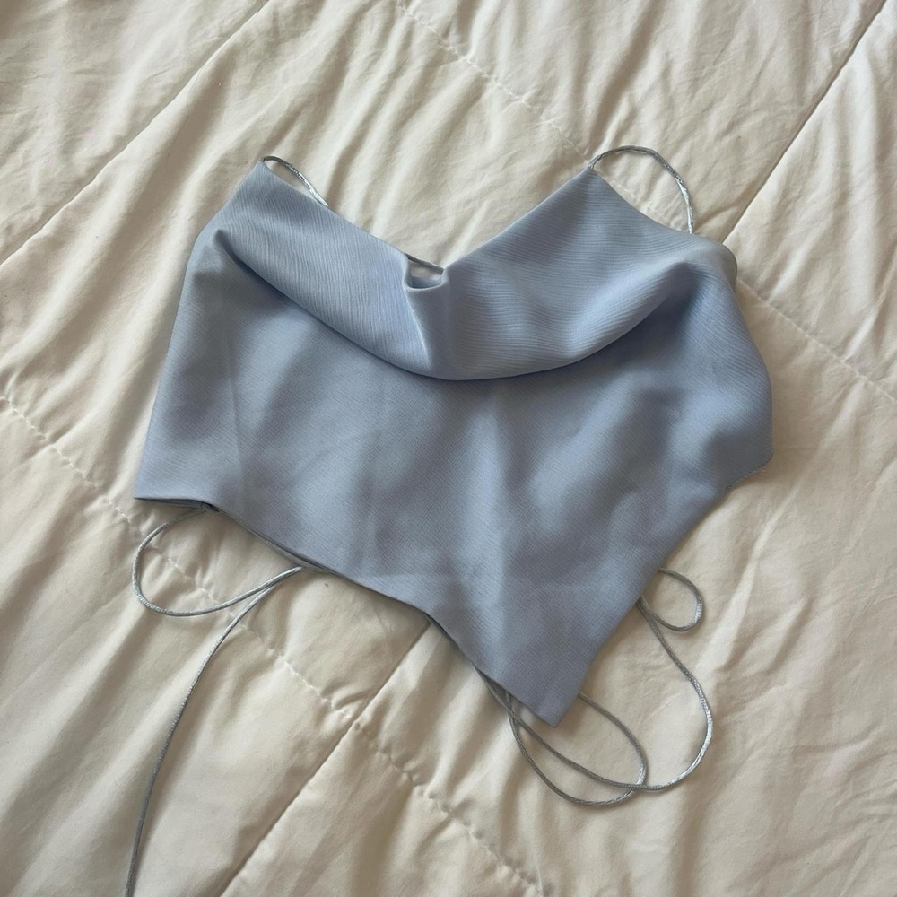 Princess Polly Sky Blue Strappy Top